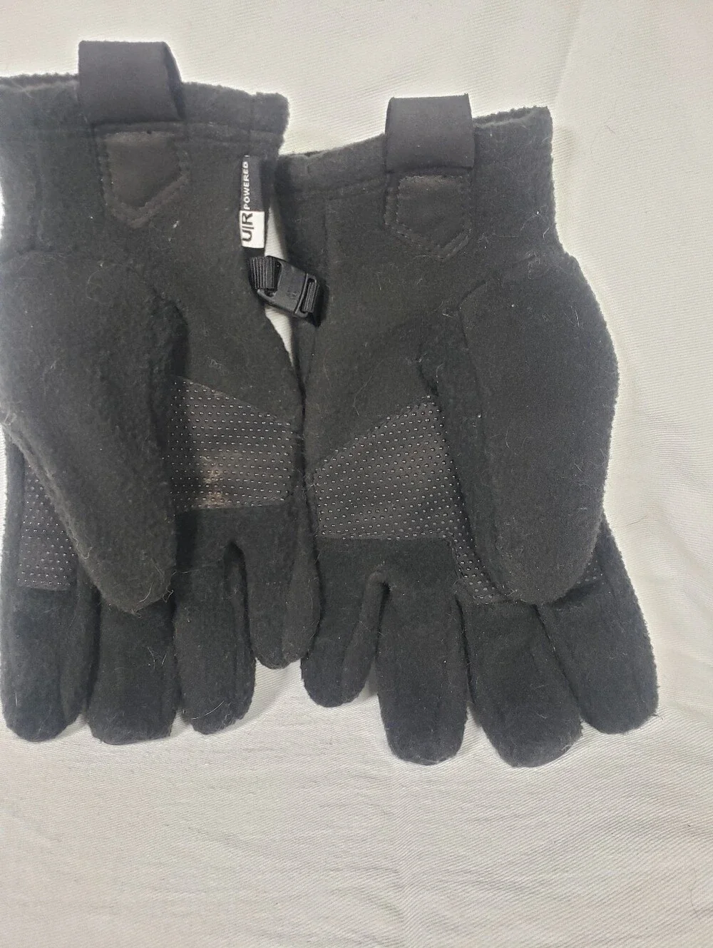 The North Face Youth Medium Black Denali Etip Fleece Winter Gloves Boys Girls